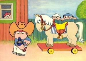 Mainzelmännchen.cowboys